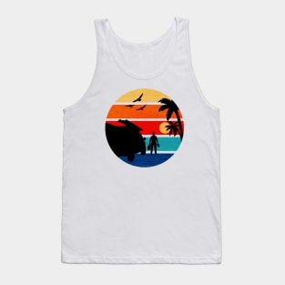 HVAC Sunset Tank Top